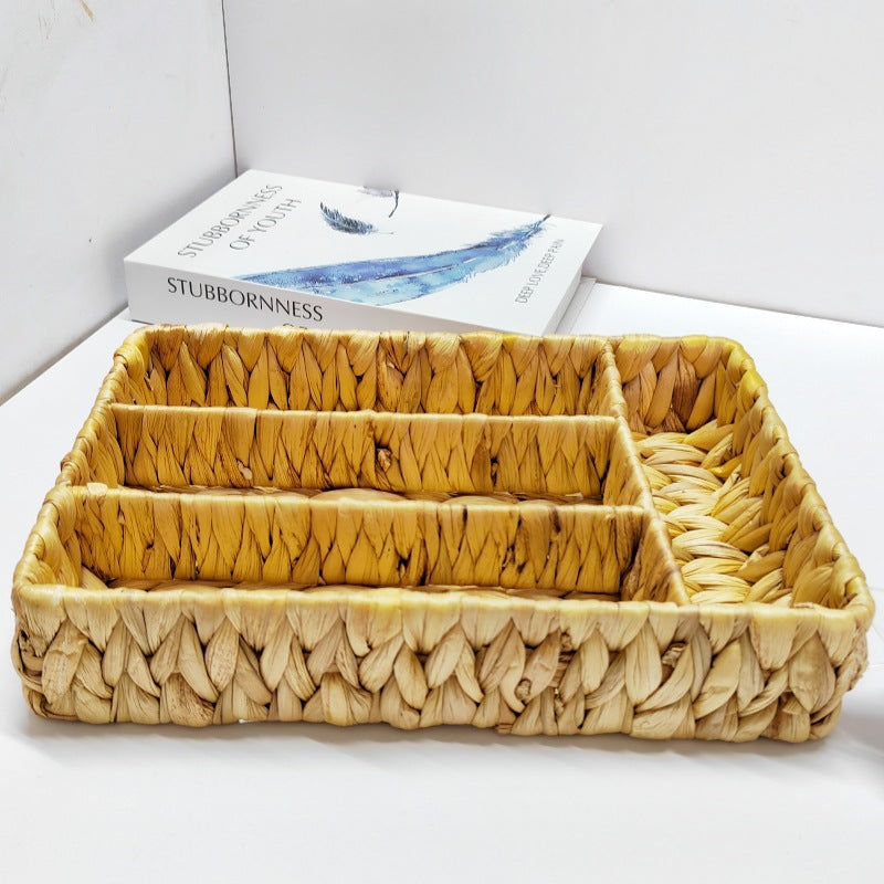 Rectangular Woven Storage Tray Kalsten