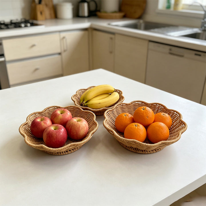 Decorative Woven Serving Bowl Kalsten