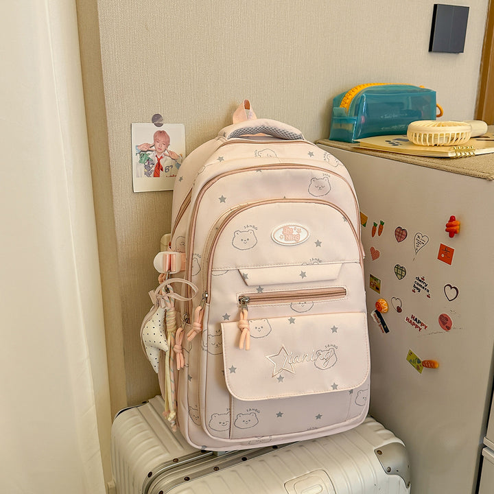 Cute Character-Printed Casual Backpack Kalsten