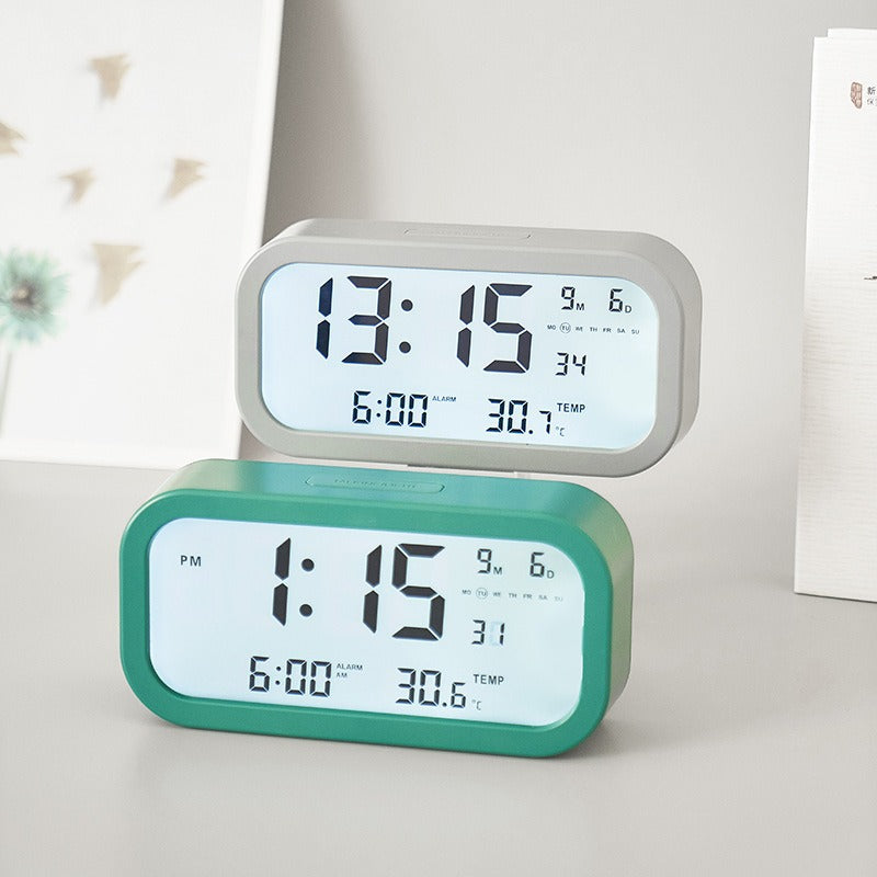 Digital Multifunctional Alarm Clock with Temperature and Day Display Kalsten