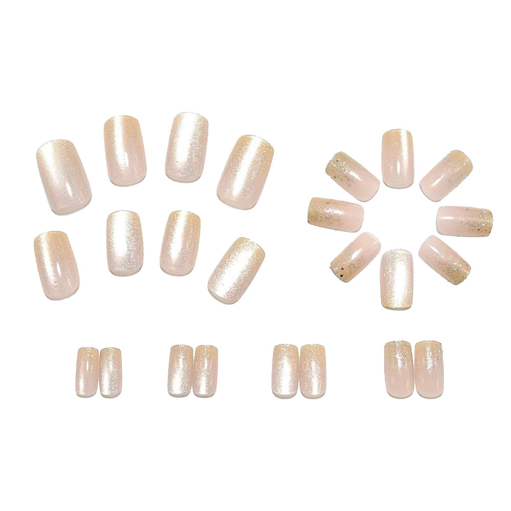 Artificial nails with elegant glitter accents Kalsten