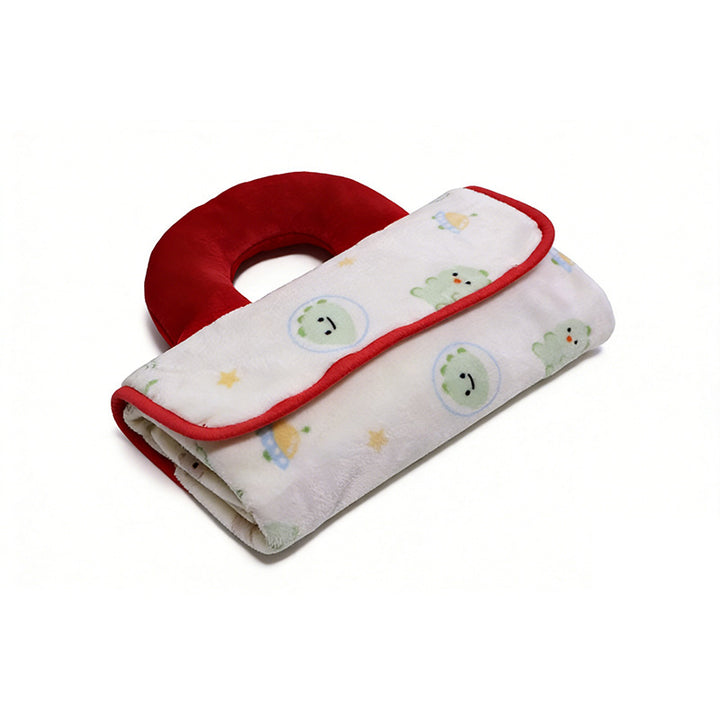Women's Neck Support Pillow with Decorative Design Kalsten