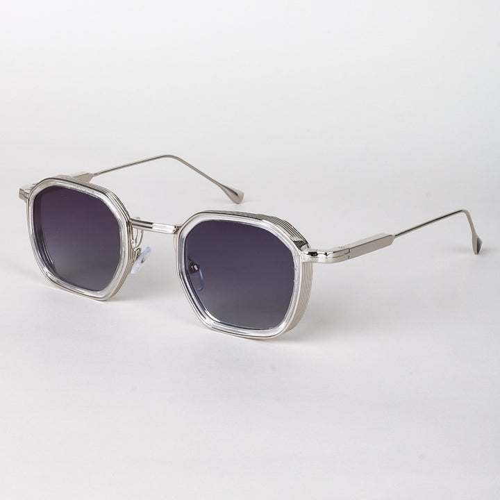 Ladies stylish sunglasses in modern octagonal design with high-quality polarized lenses Kalsten