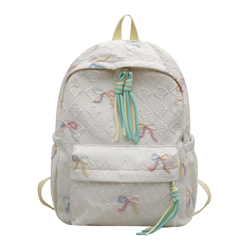 Creative Bow Patterned Backpack Kalsten