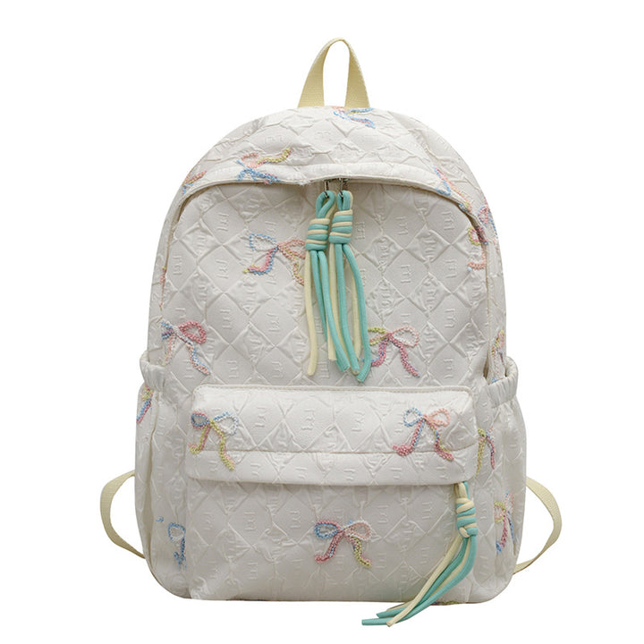 Creative Bow Patterned Backpack Kalsten