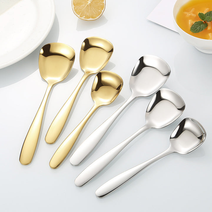 Elegant dessert spoon with ergonomic design Kalsten