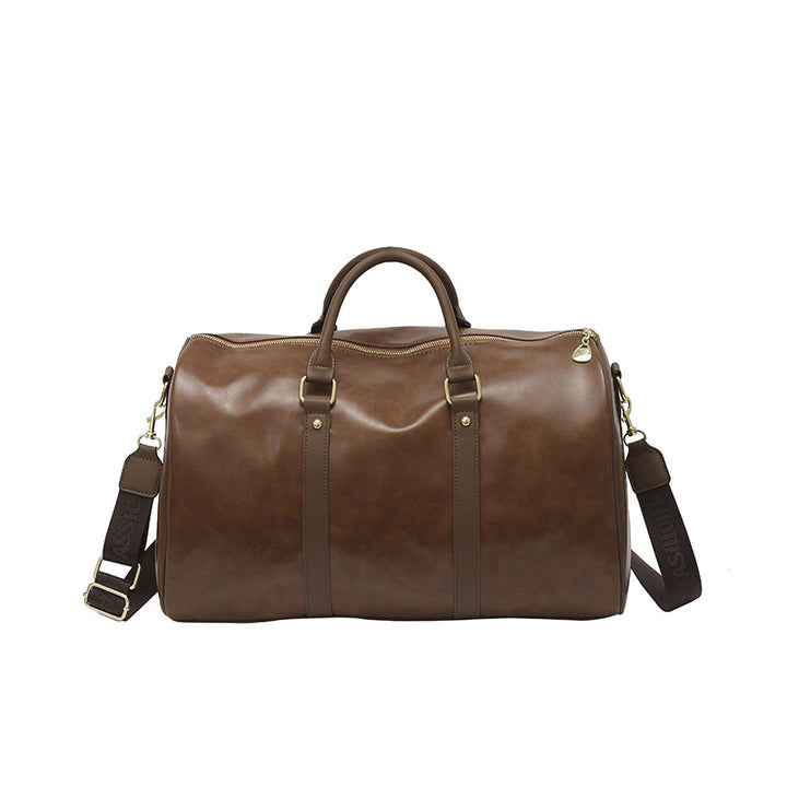 Premium Leather Travel Duffle Bag Kalsten