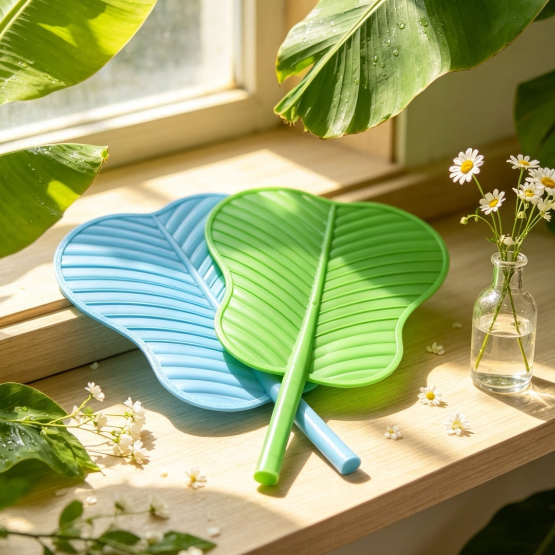 Leaf-Shaped Decorative Serving Tray Kalsten