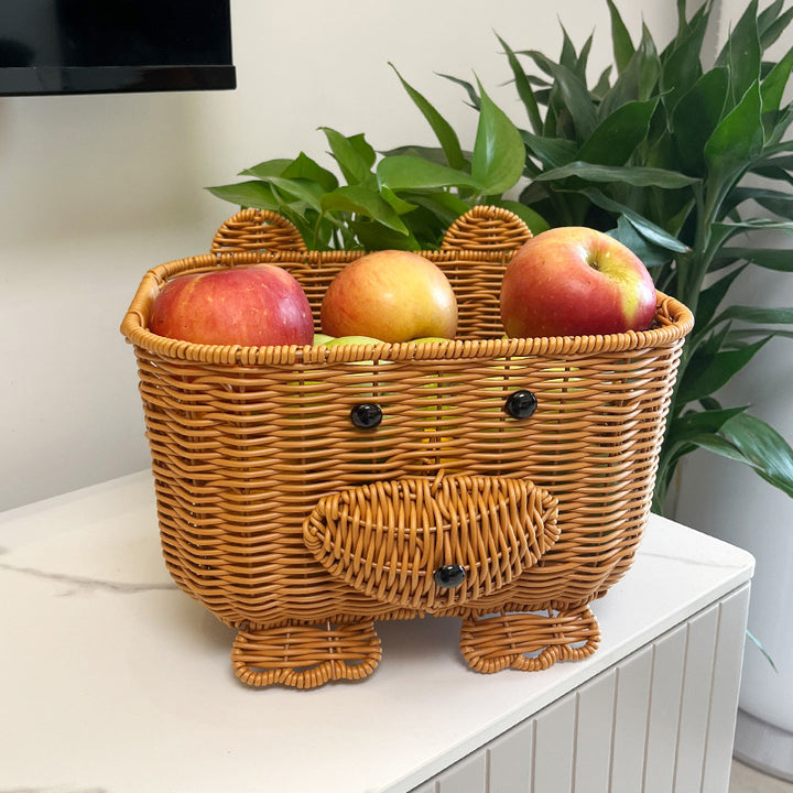 Women's Playful Storage Basket with Ears Kalsten