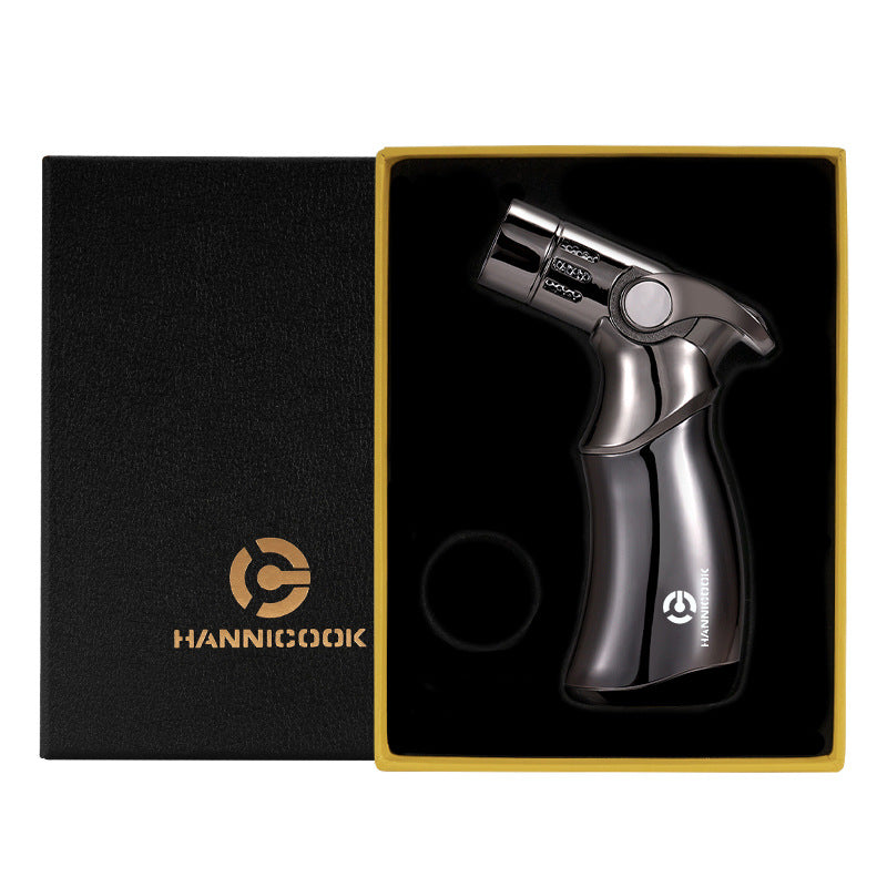 Premium Butane Torch Lighter With Adjustable Flame And Safety Lock