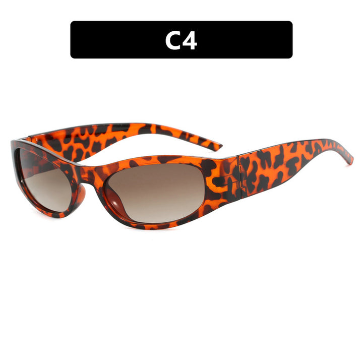 Women's sporty sunglasses with a wide frame and UV protection Kalsten