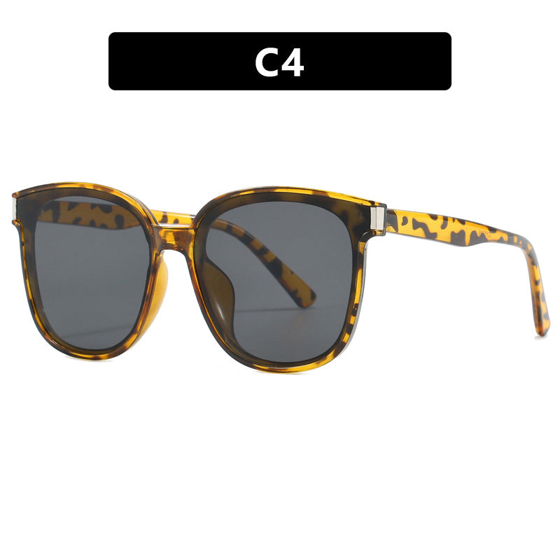 Women's stylish sunglasses with high-quality, transparent plastic frame Kalsten