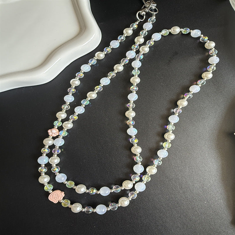 Elegant Multi-Layer Beaded Necklace Kalsten