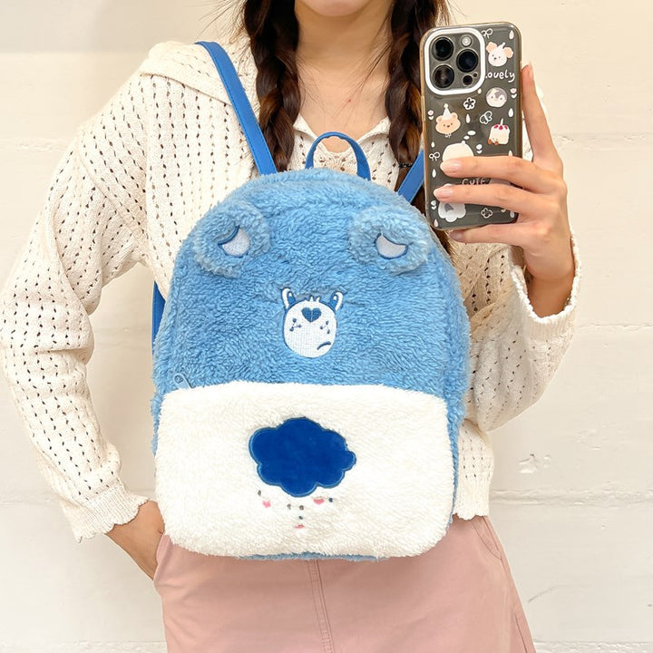 Plush Animal-Themed Backpack