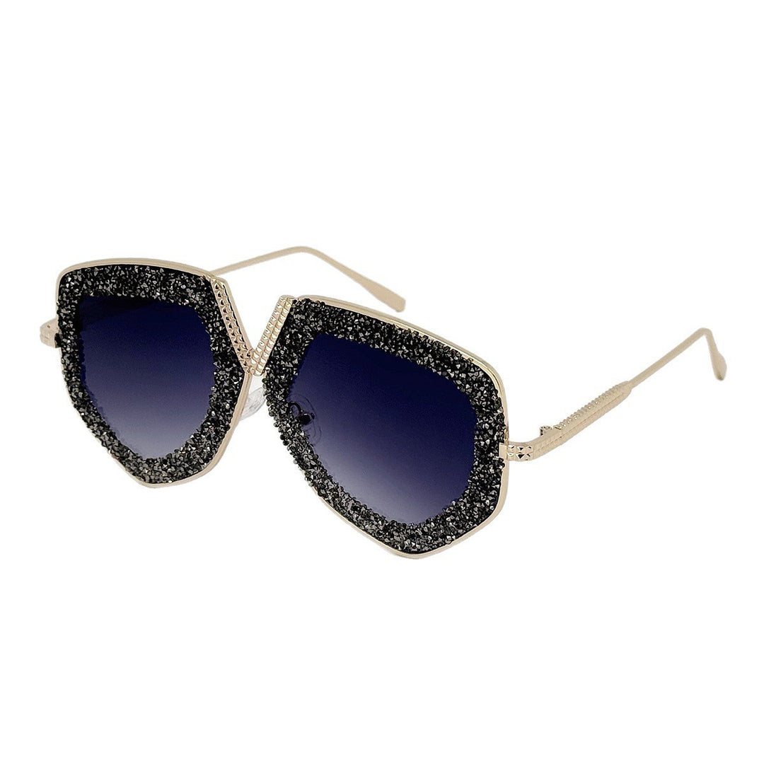 Ladies fashionable sunglasses with sparkling frame and elegant shape Kalsten