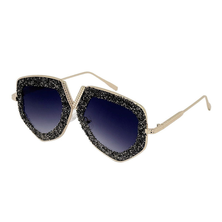 Ladies fashionable sunglasses with sparkling frame and elegant shape Kalsten