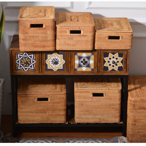 Storage box made of woven material Kalsten