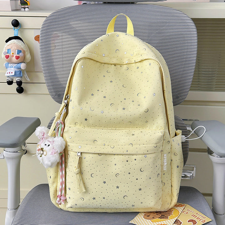 Starry Print School Backpack Kalsten