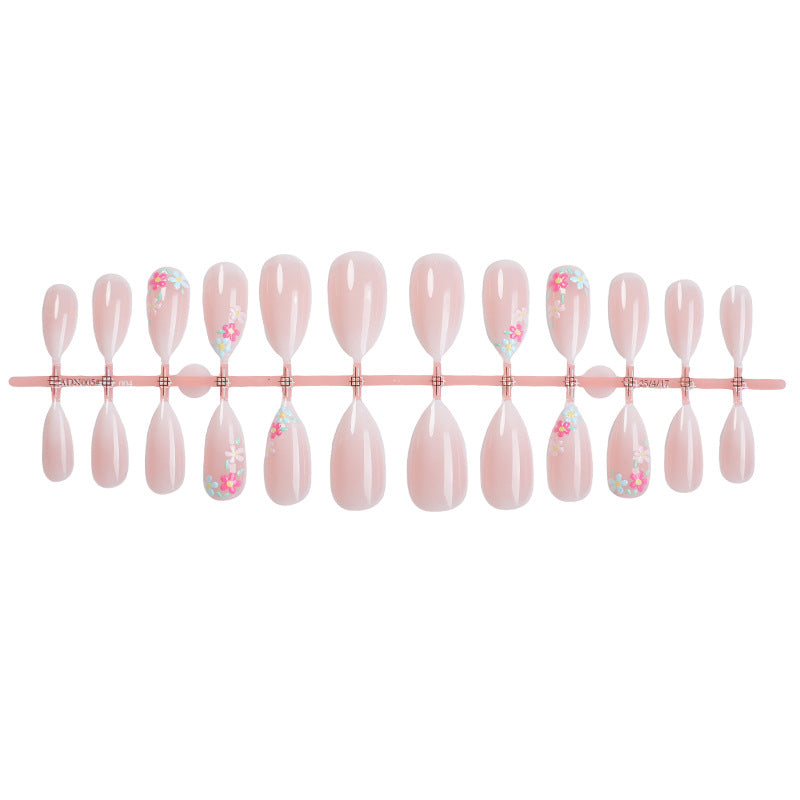 Floral Decorative Press-On Nail Set Kalsten 1788496020