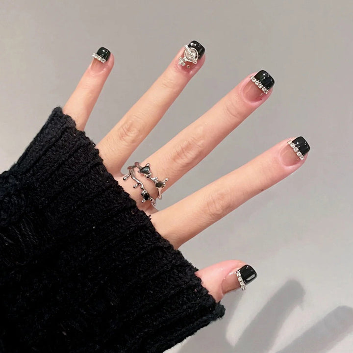 Themed Nail Art Press-On Nails with Cute Character and Bow Designs Kalsten