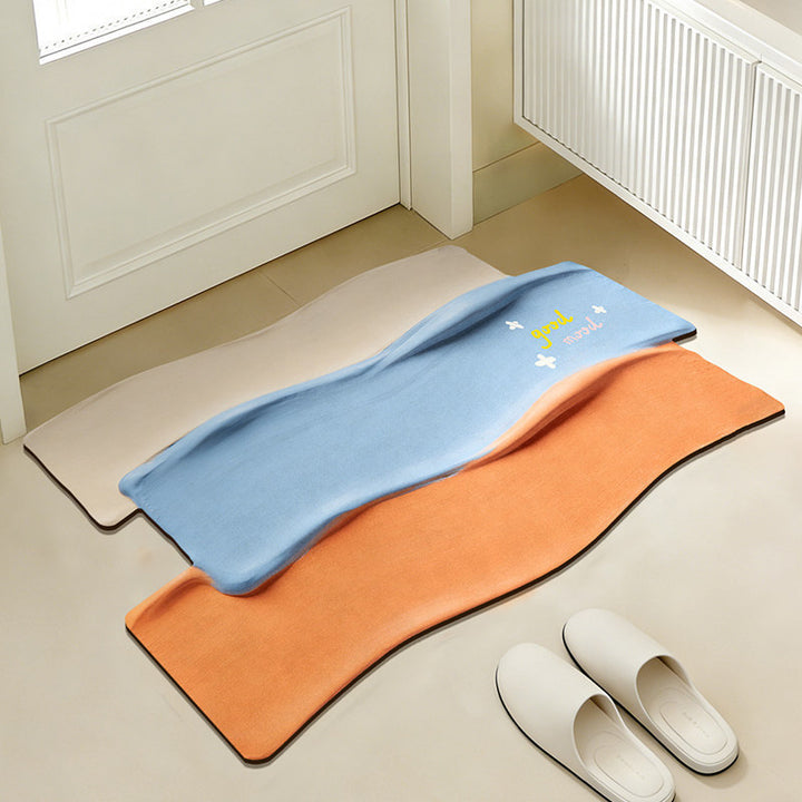 Cute Puppy-Themed Bath Mat Kalsten