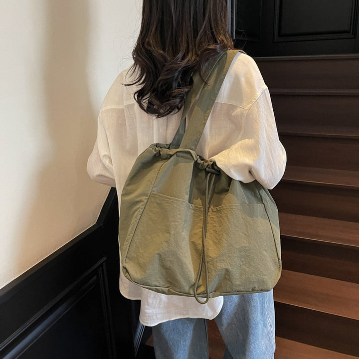 Large Capacity Drawstring Tote Bag