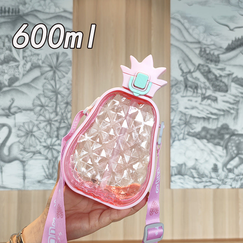Women's Water Bottle in Pineapple Design Kalsten