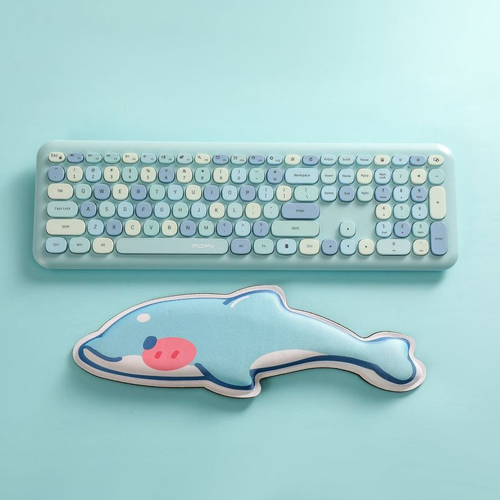 Cute Dolphin-Themed Mouse Wrist Rest