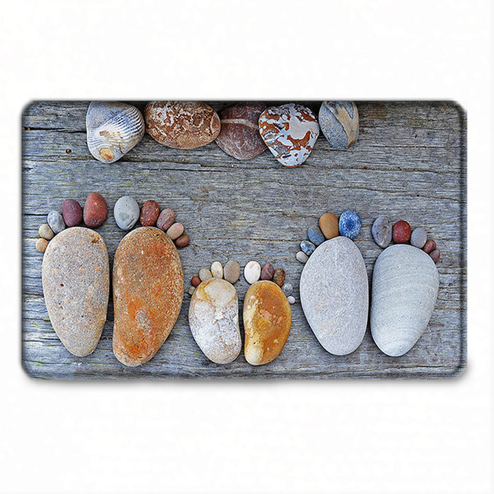 Natural Stone Design Bath Mat