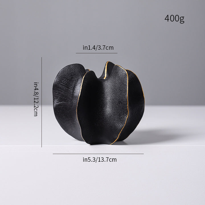 Textured Modern Decorative Ceramic Vase Kalsten