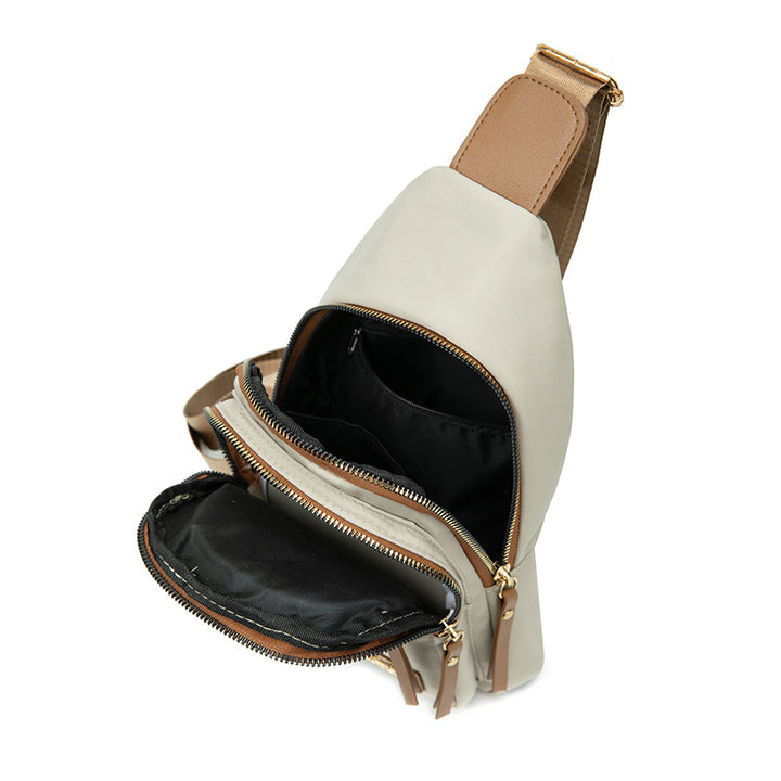 Stylish Sling Backpack with Multiple Compartments