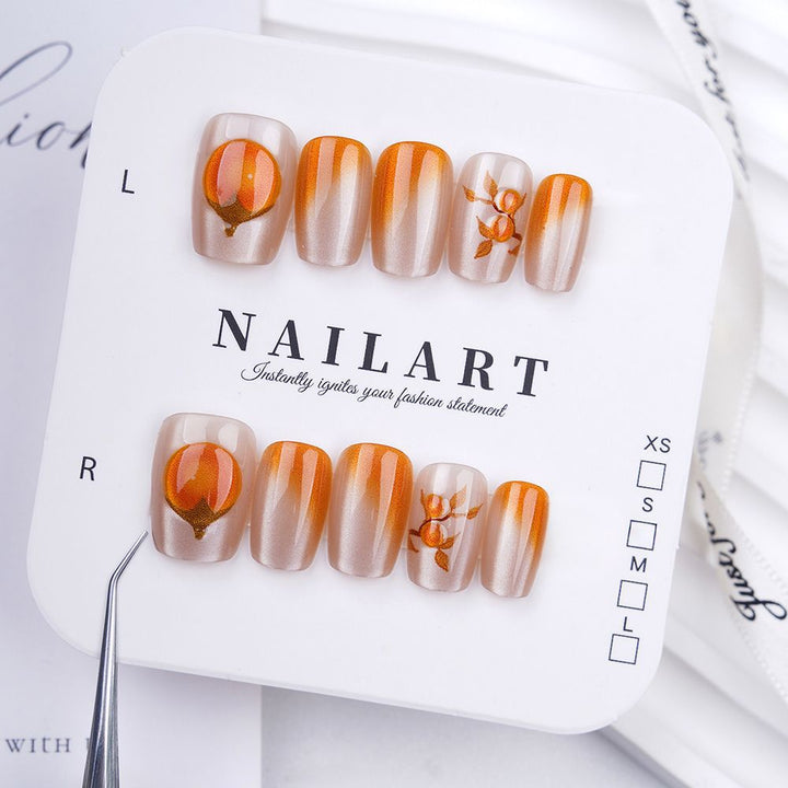 Playful Cartoon-Themed Press-On Nail Art Kalsten
