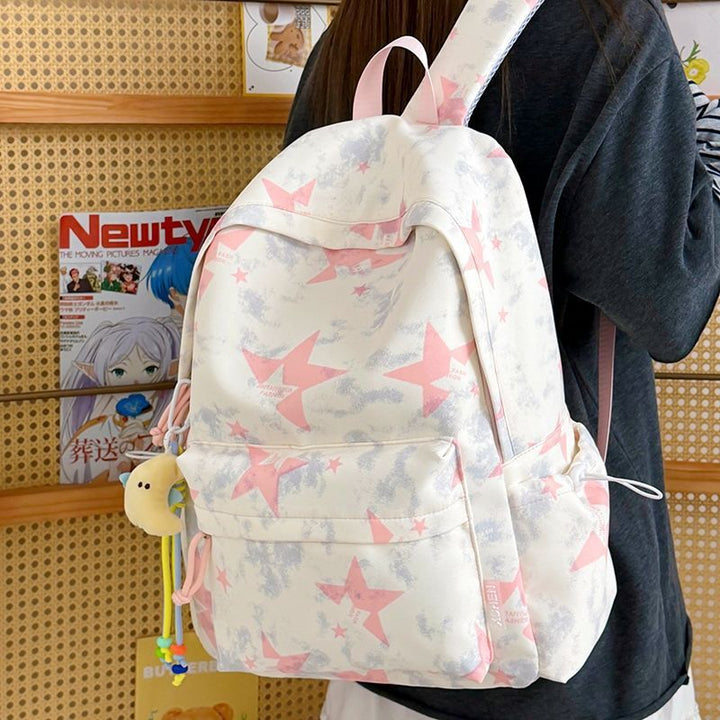 Leisure backpack with practical star motif Kalsten