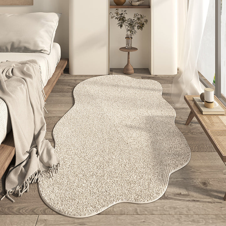 Plush Textured Abstract Area Rug