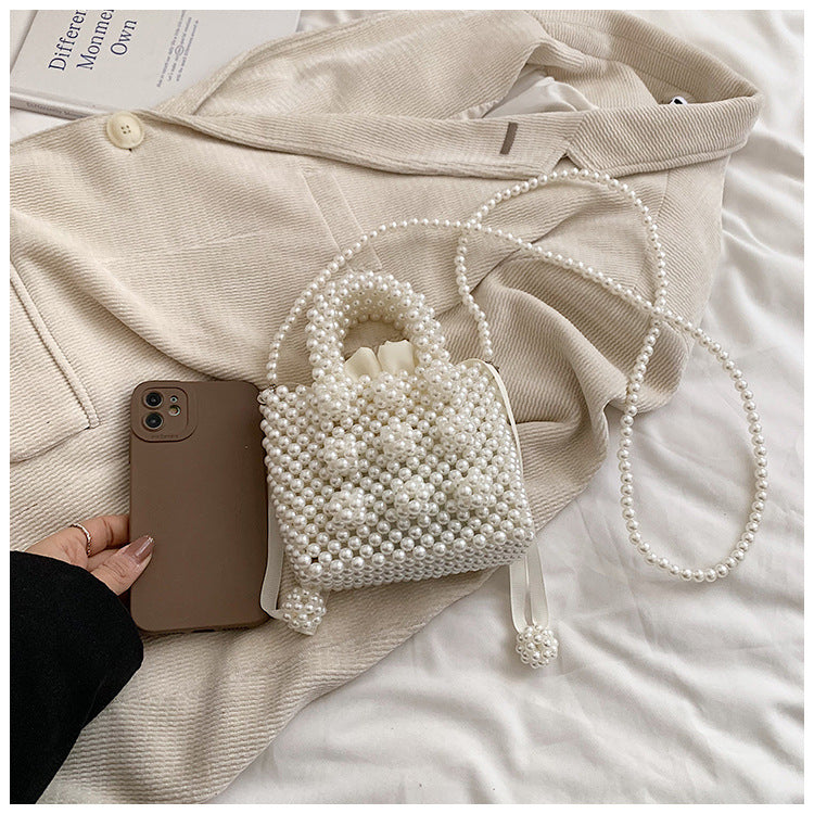 Pearl-Embellished Evening Handbag  1791041666