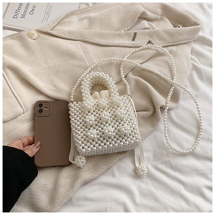 Pearl-Embellished Evening Handbag  1791041666