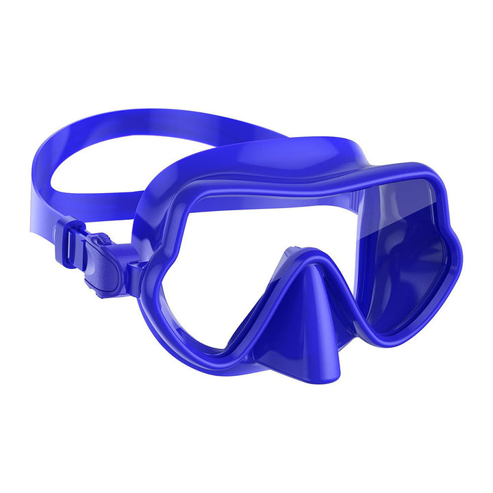 Diving mask with comprehensive field of vision and comfortable silicone border Kalsten