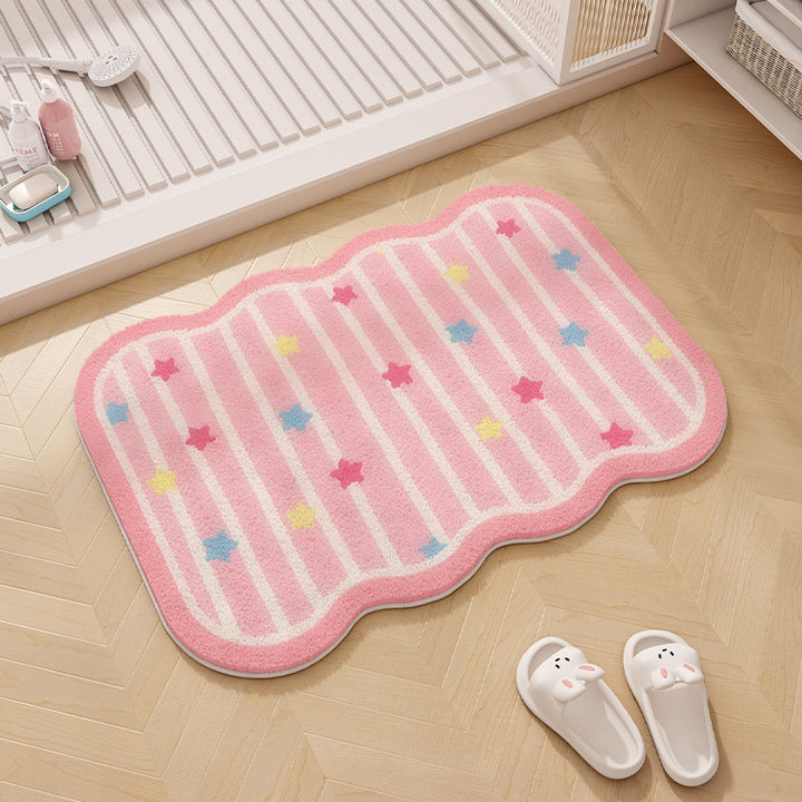 Cute Cartoon-Themed Bath Mat