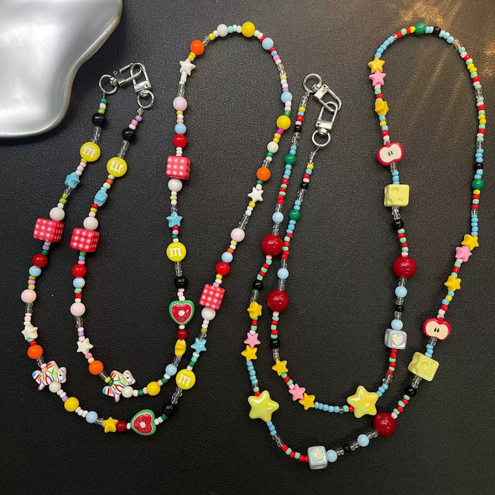 Colorful Beaded Eyewear Holder Chain Kalsten