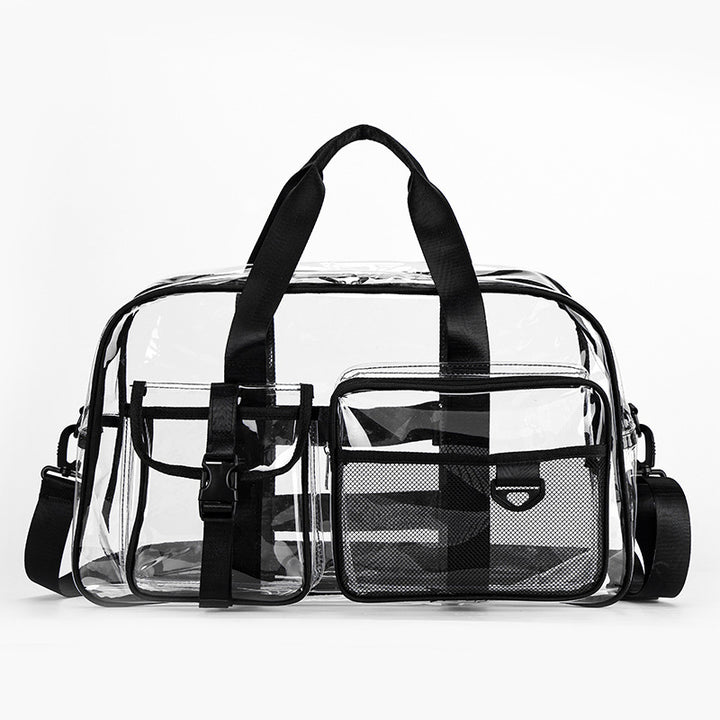 Transparent sports bag with multifunctional compartments Kalsten