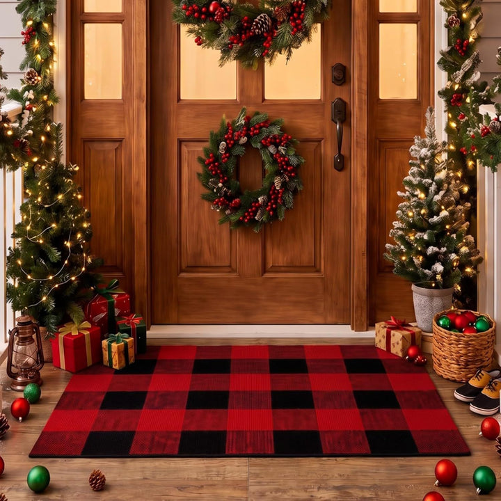 Seasonal Outdoor Welcome Mat Kalsten