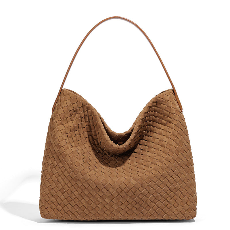 Contemporary Woven Hobo Bag Kalsten