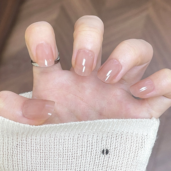 Glossy Square Press-On Nails Kalsten