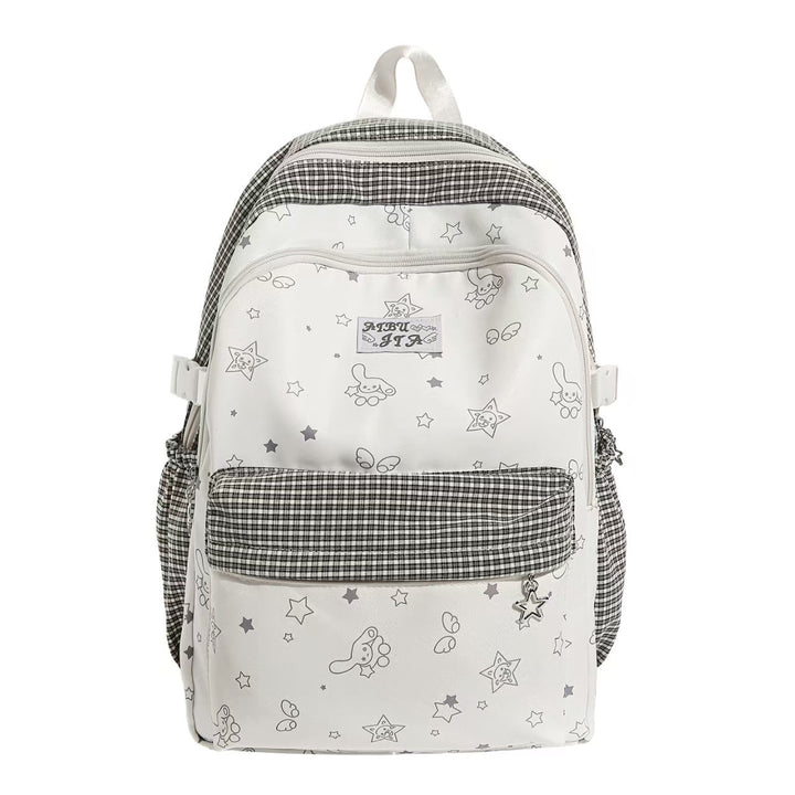 Playful Patterned School Backpack Kalsten