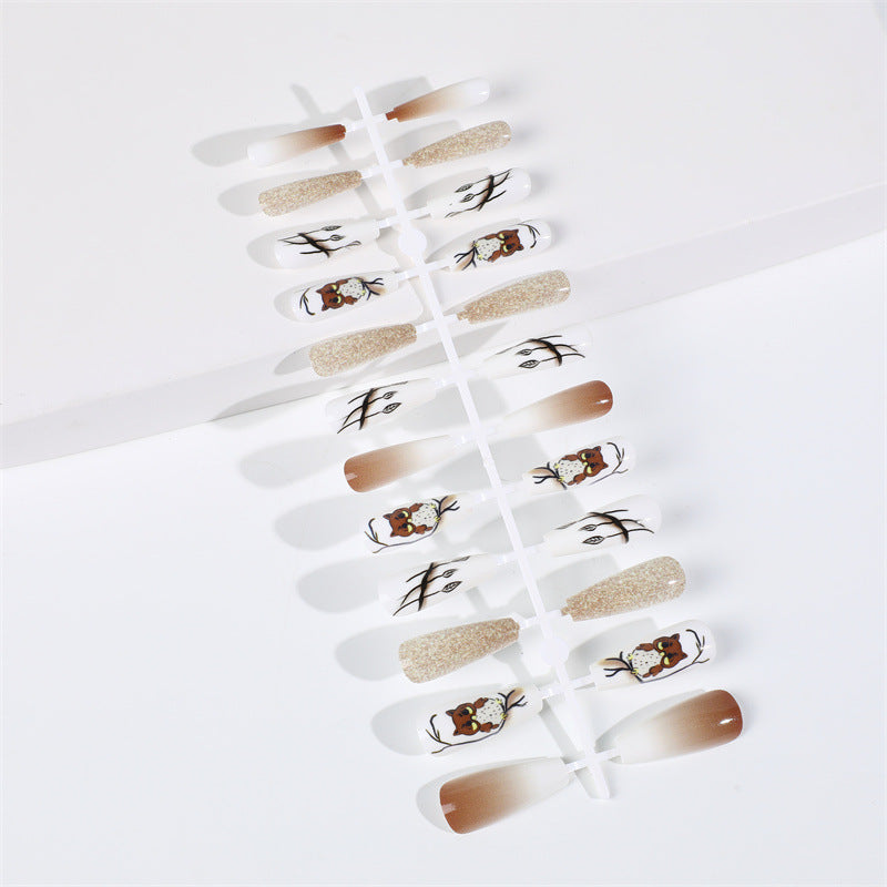 Creative animal design artificial nails Kalsten