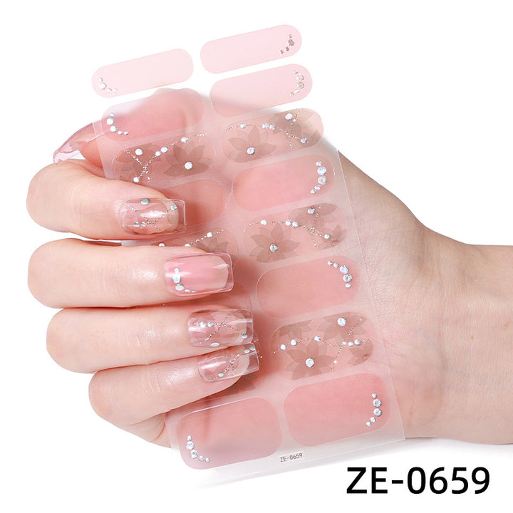 Floral Nail Art Stickers