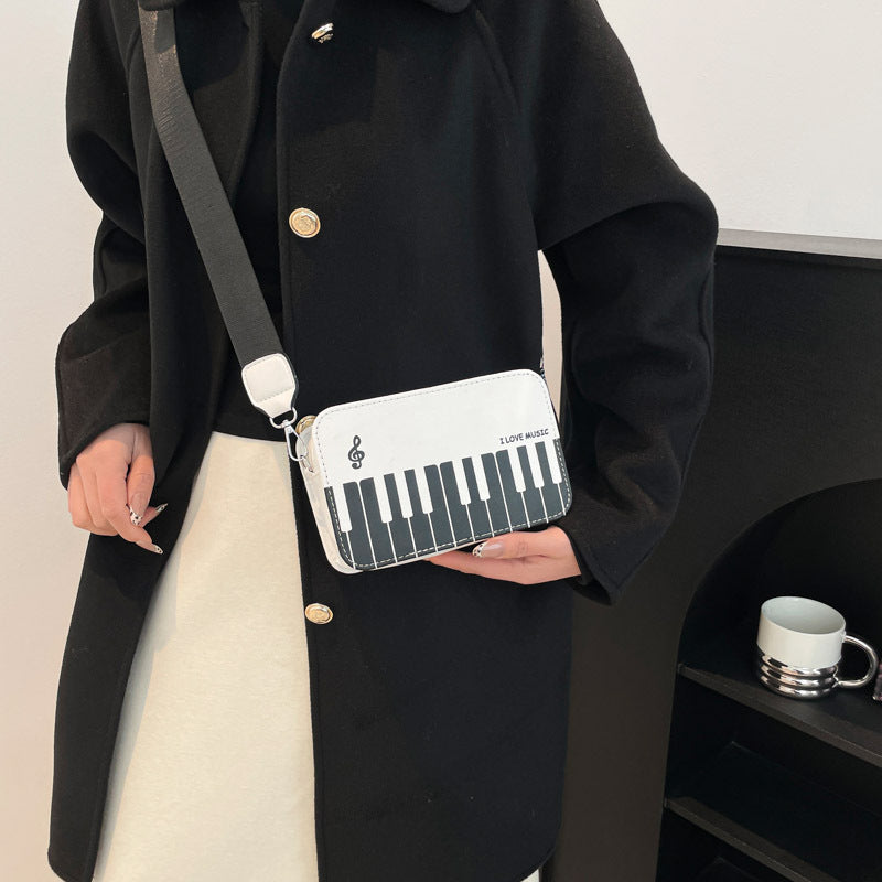 Musical-Themed Crossbody Bag