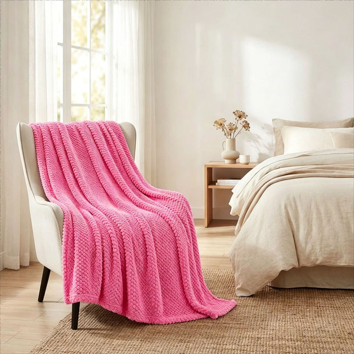 Chunky Knit Throw Blanket