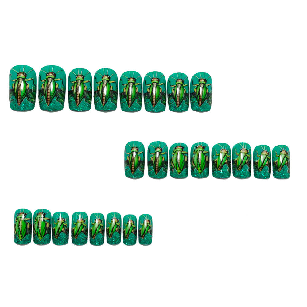 Artificial nails with creative grilling design Kalsten