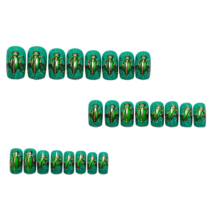 Artificial nails with creative grilling design Kalsten